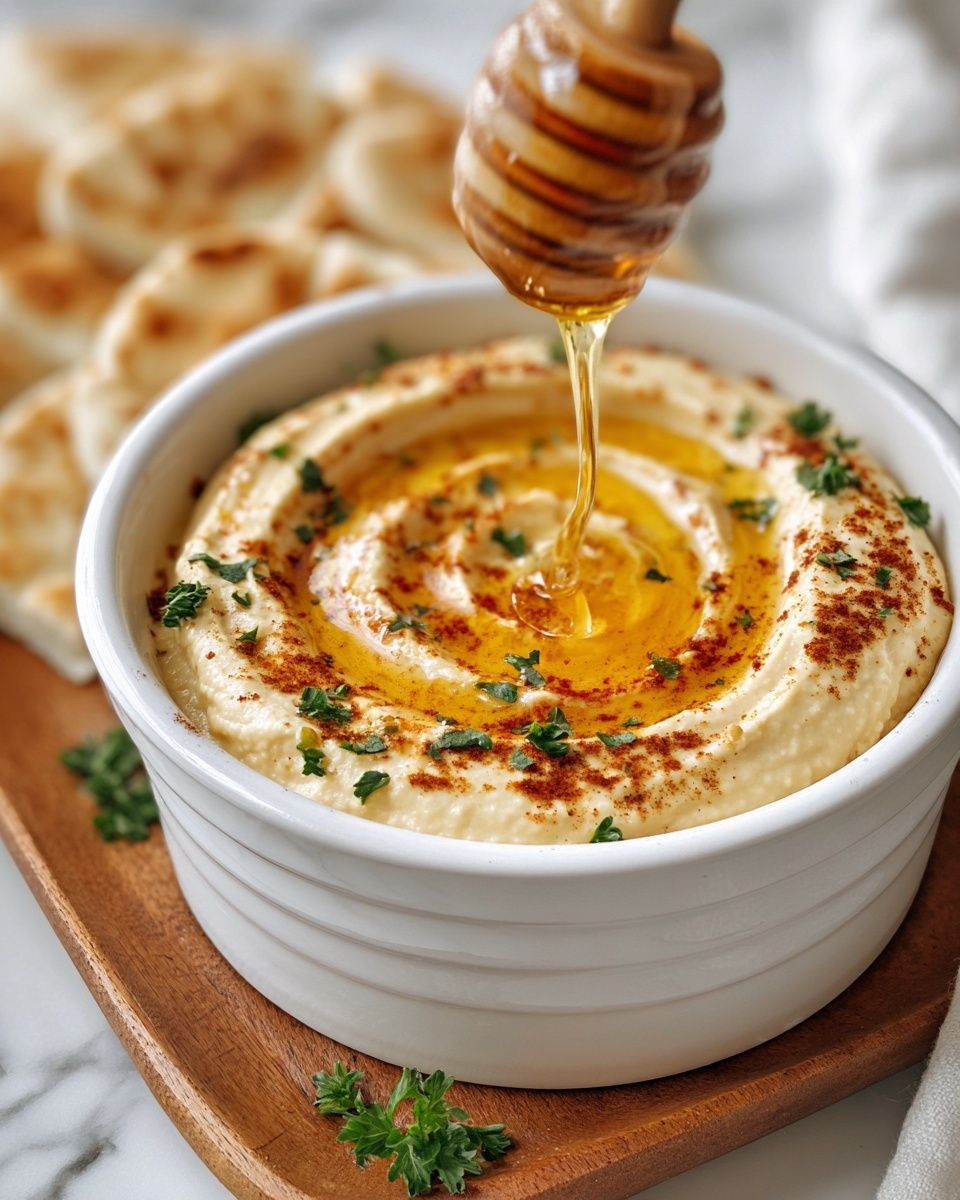 Hot Honey Cream Cheese Dip Recipe - Recipe Image