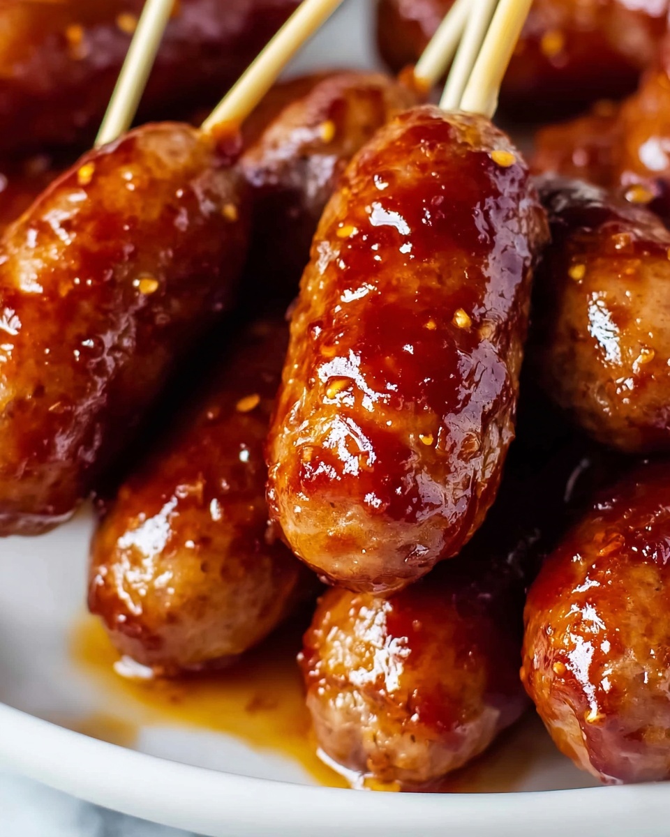 Hot Honey Garlic Lil Smokies Recipe - Recipe Image