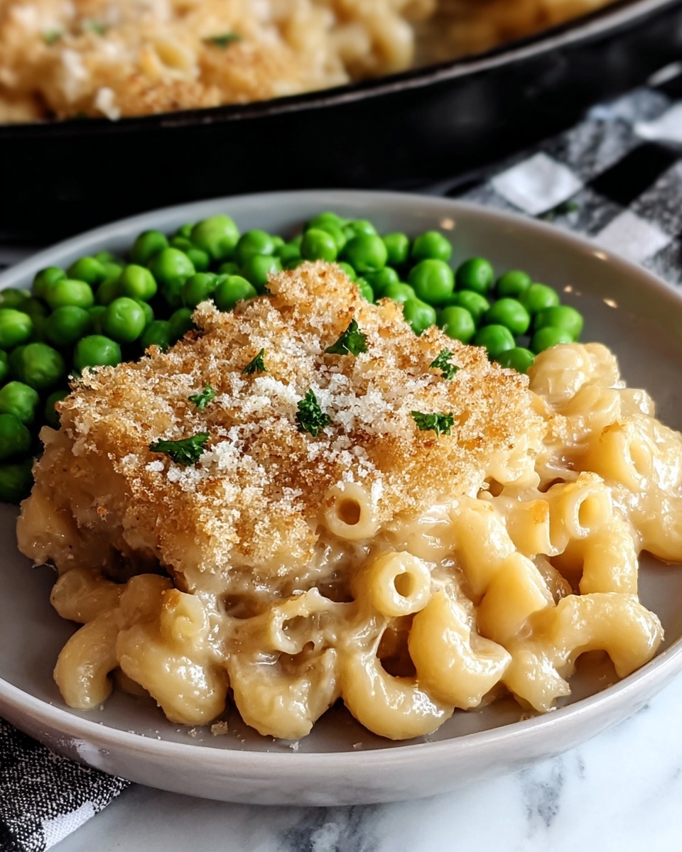Parmesan Garlic Chicken Mac and Cheese Recipe - Recipe Image