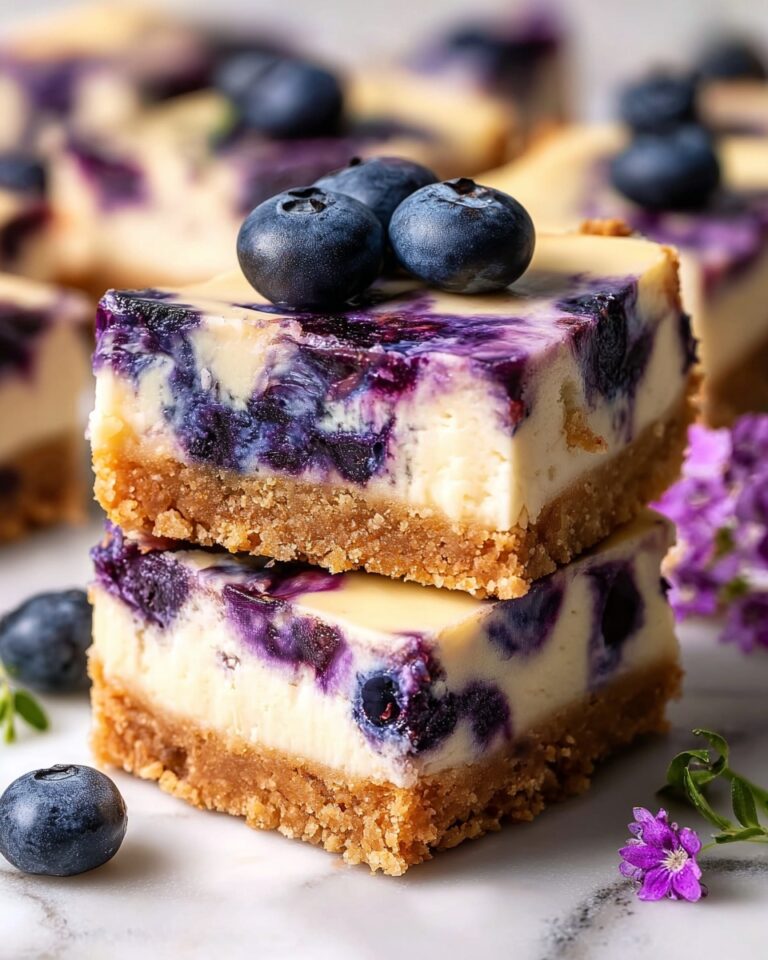Blueberry Cheesecake Bars Recipe