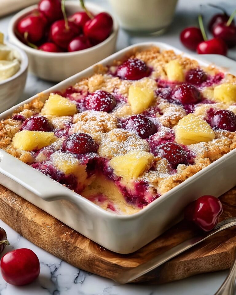 Cherry Pineapple Dump Cake Recipe