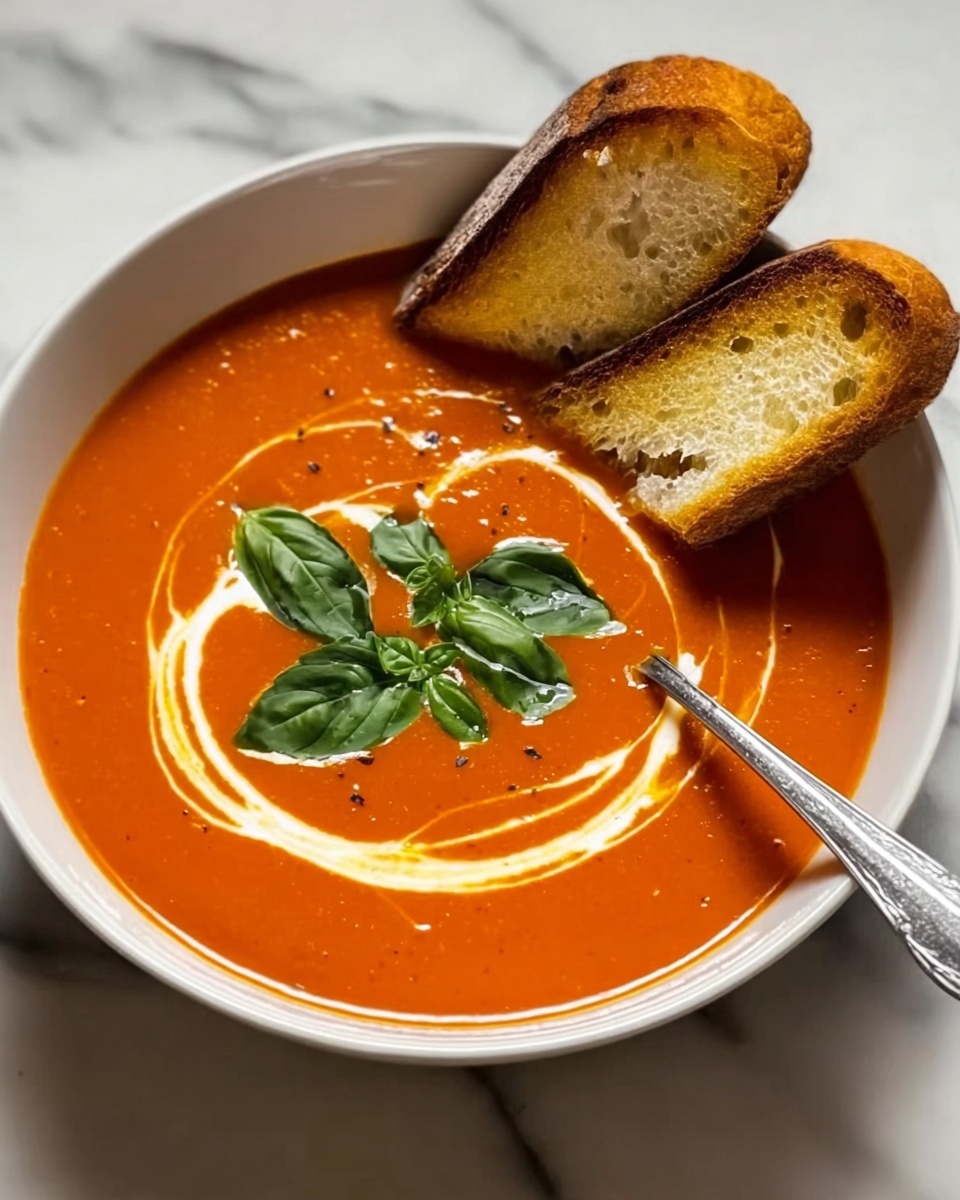 Tomato Basil Soup Recipe - Recipe Image
