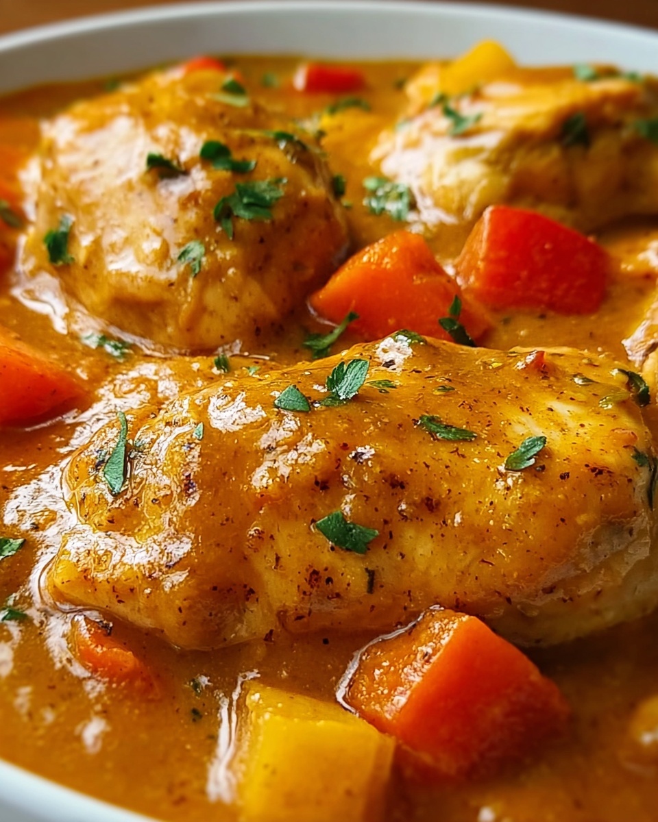 Creamy Chicken Curry Recipe - Recipe Image