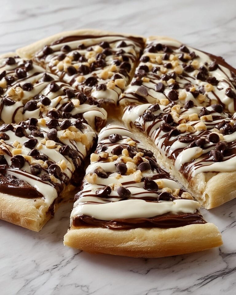 Chocolate Chip Dessert Pizza Recipe