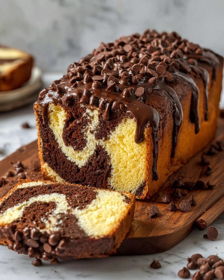 Double Chocolate Ricotta Marble Cake Recipe
