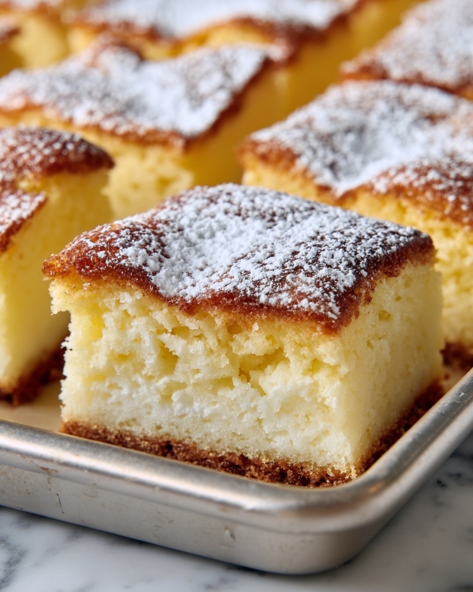 Lemon Cake Bars Recipe - Recipe Image