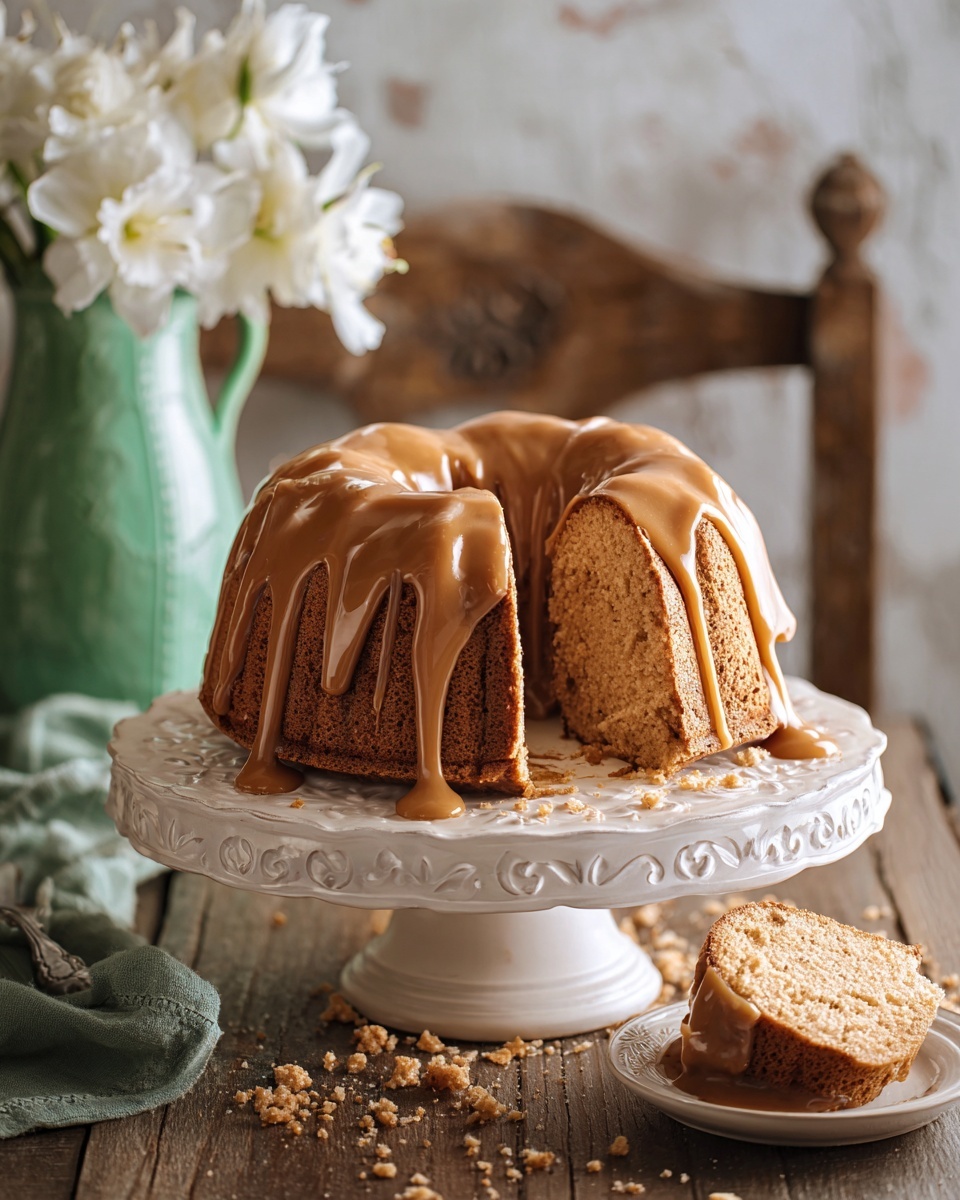 Brown Sugar Caramel Pound Cake Recipe - Recipe Image