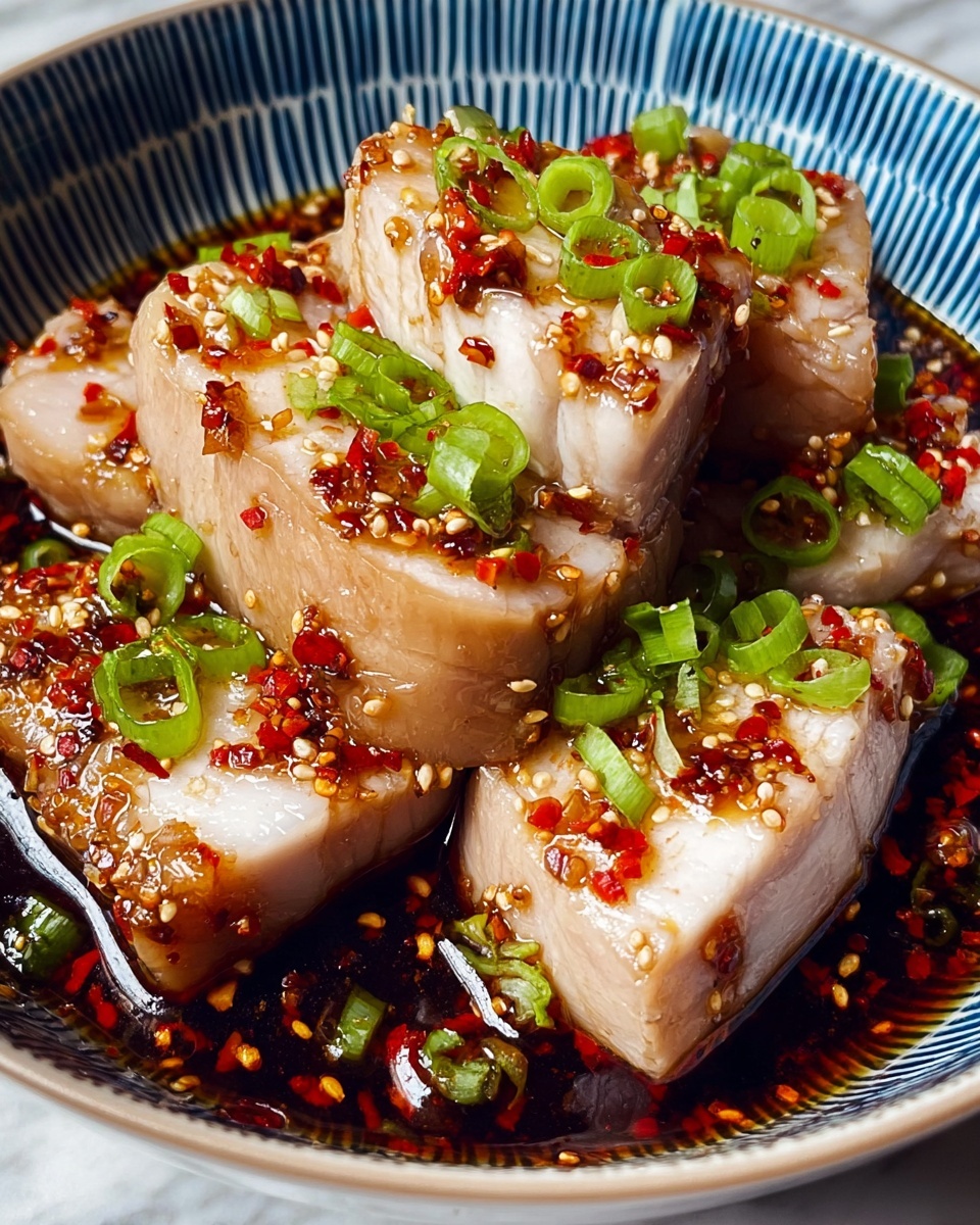 Spicy Sichuan Poached Chicken Recipe - Recipe Image