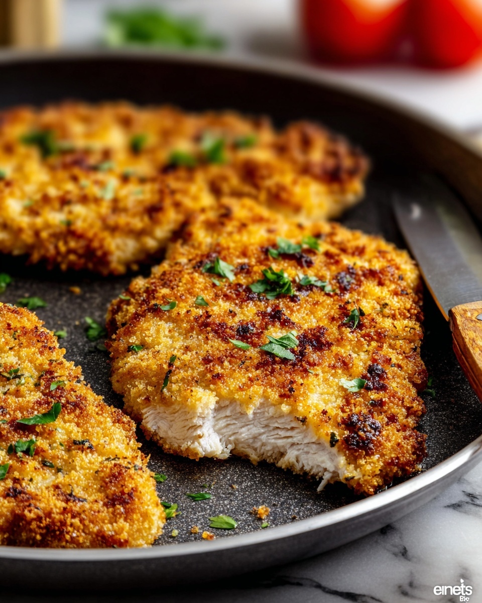 Golden Parmesan Crusted Chicken Recipe - Recipe Image