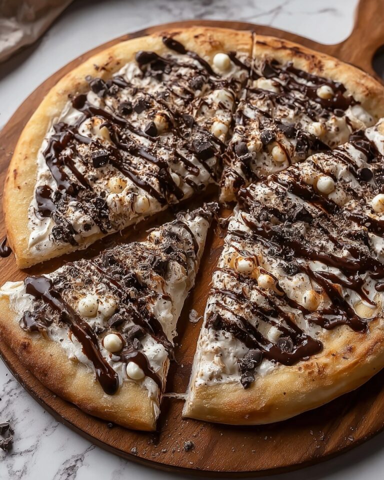 Chocolate Pizza: A Decadent Dessert for Chocolate Lovers Recipe