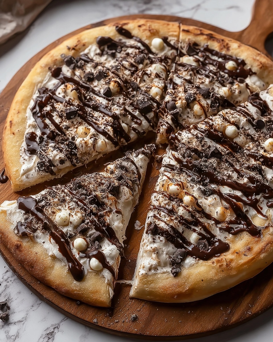 Chocolate Pizza: A Decadent Dessert for Chocolate Lovers Recipe - Recipe Image