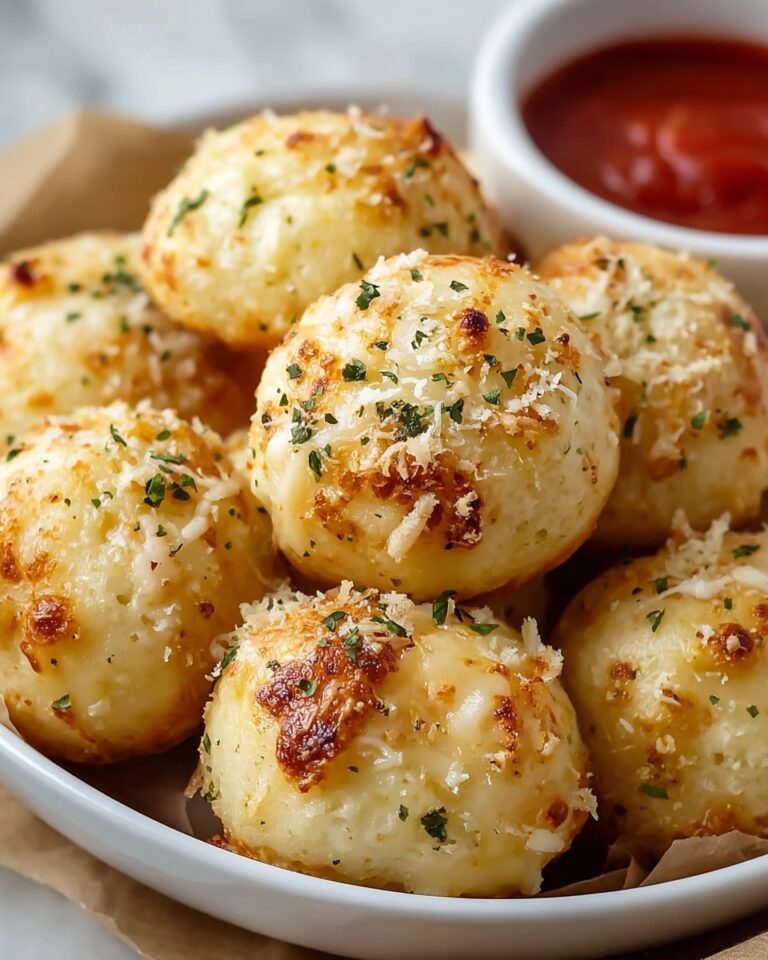 Homemade Parmesan Bread Bites Recipe