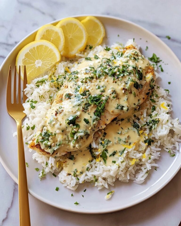Creamy Lemon Garlic Herb Tilapia Recipe