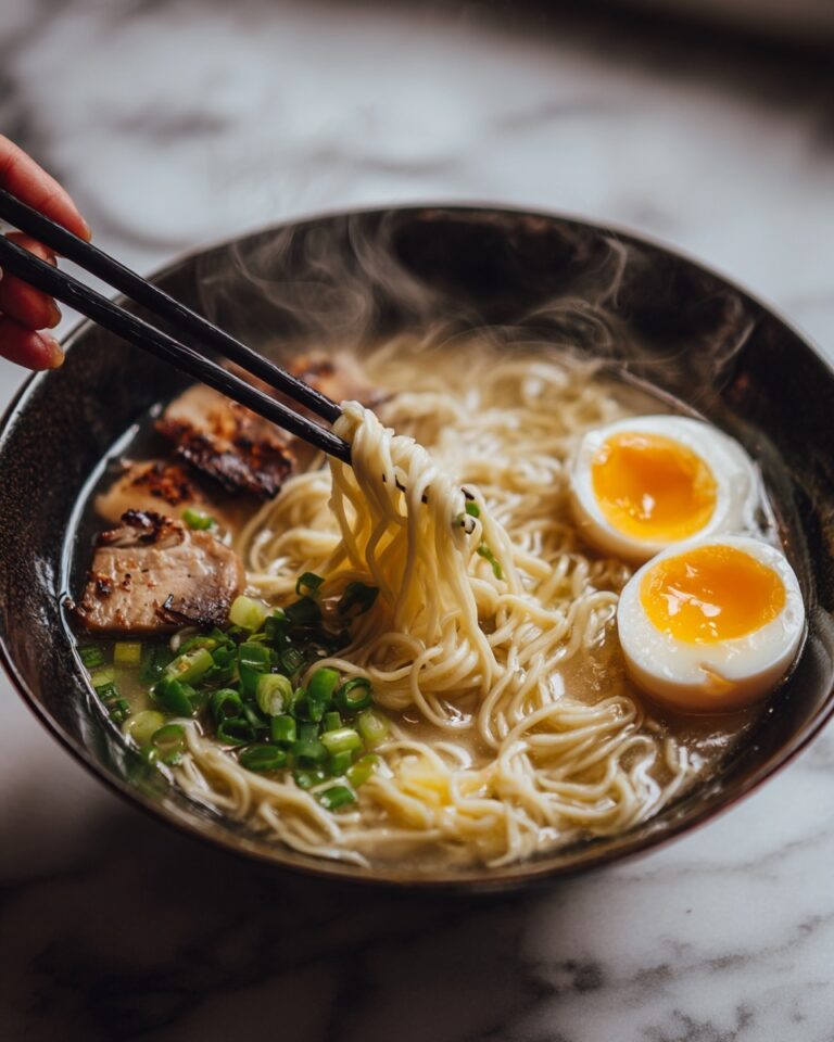 Homemade Ramen with Flavorful Broth Recipe