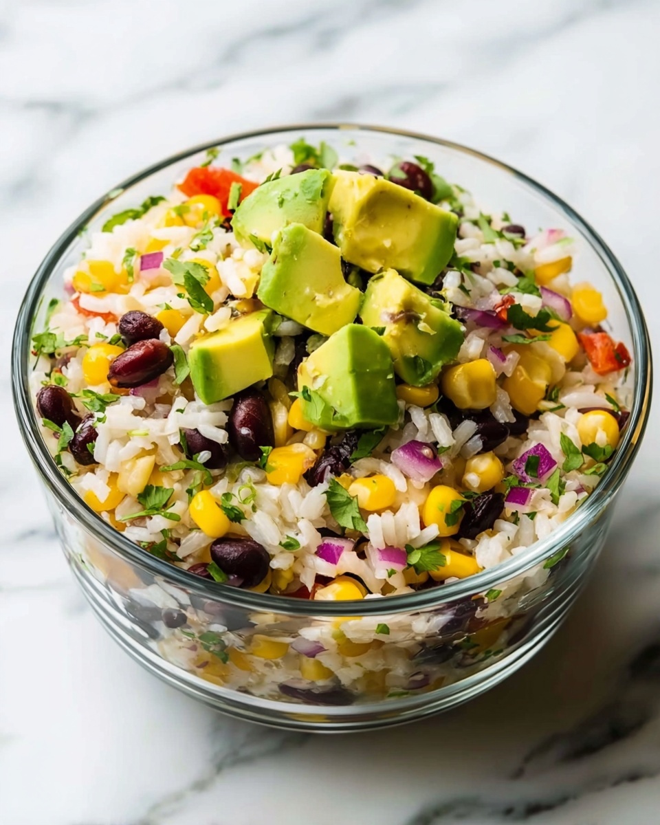 Black Bean Corn Avocado Salad Recipe - Recipe Image