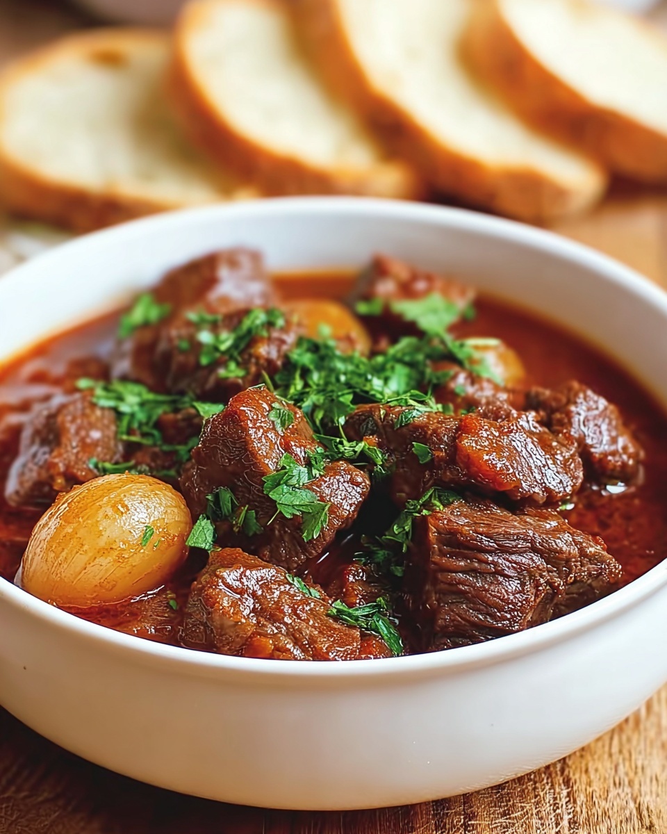 Stifado: Greek Beef Stew with Shallots Recipe - Recipe Image