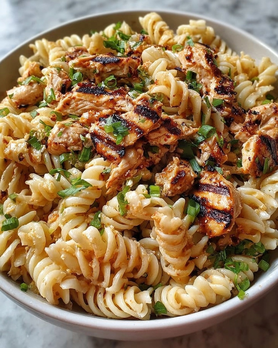 Buffalo Chicken Pasta Salad Recipe - Recipe Image