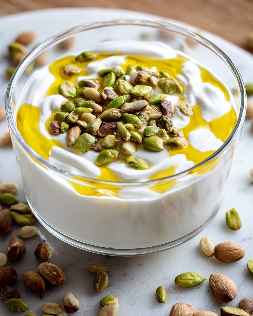 Greek Yogurt with Honey and Pistachios Recipe - Recipe Image