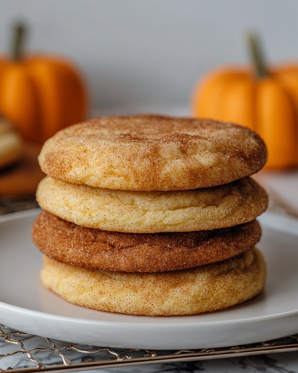 Brown Butter Pumpkin Snickerdoodle Cookies Recipe - Recipe Image