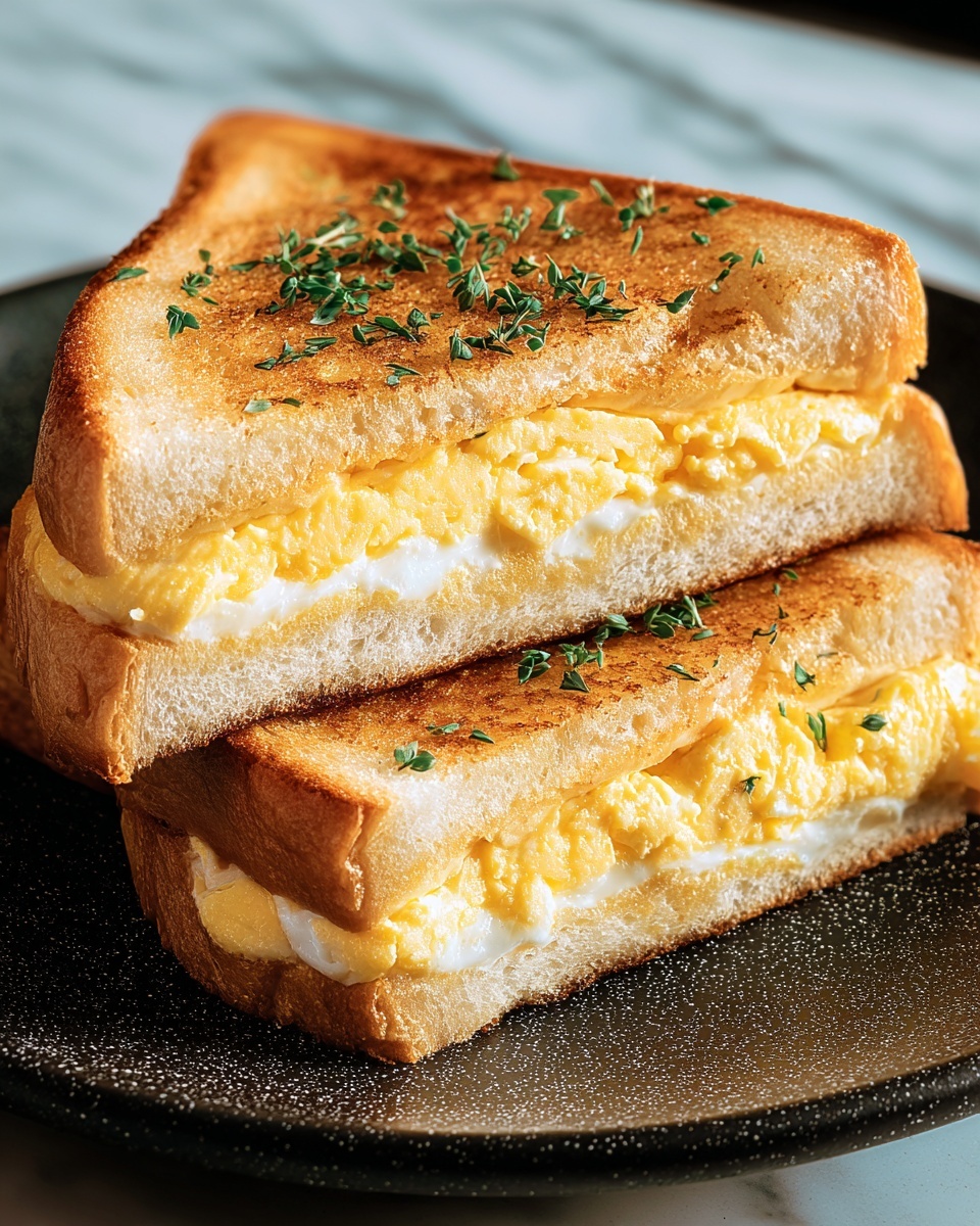 Japanese Egg Sandwich (Tamago Sando) Recipe - Recipe Image