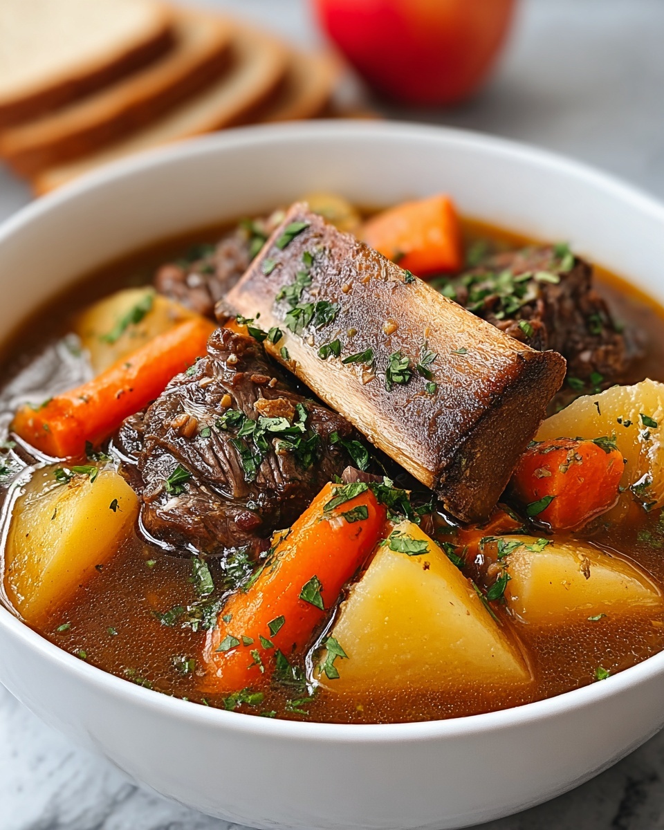 Apple Carrot Beef Rib Soup Recipe - Recipe Image