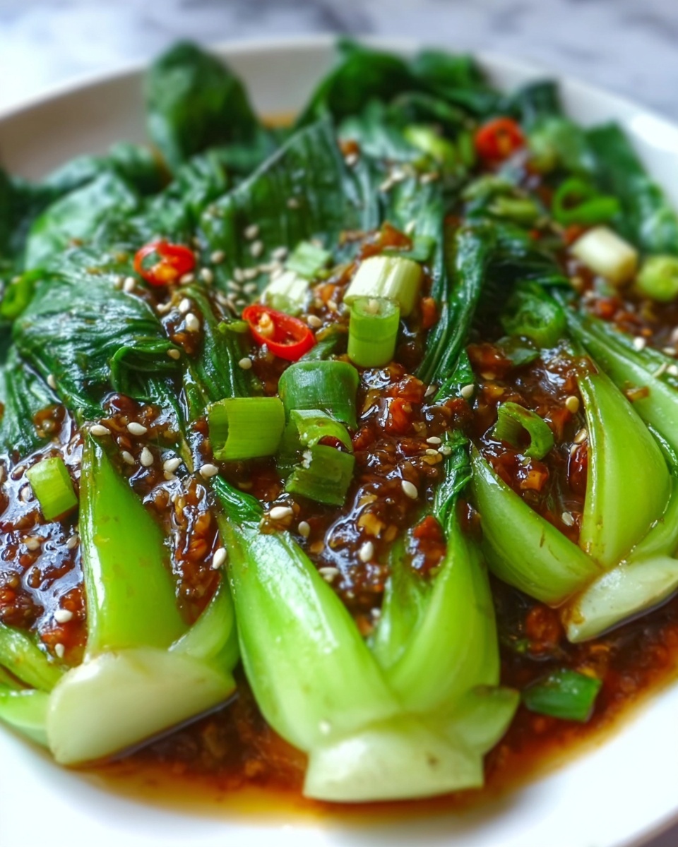 Bok Choy in Garlic Oyster Sauce Recipe - Recipe Image