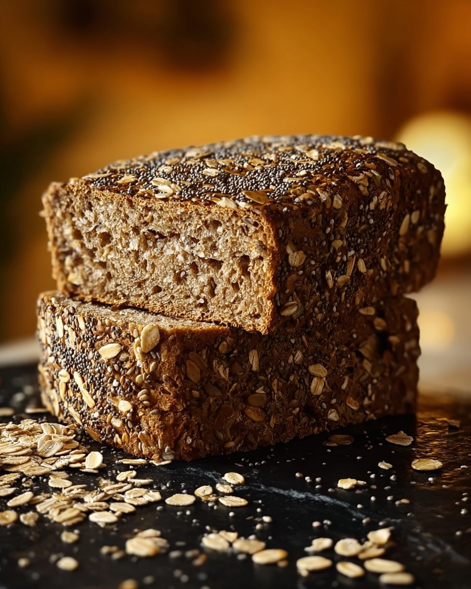 Oatmeal and Chia Bread: A Nutritious and Delicious Homemade Loaf Recipe - Recipe Image