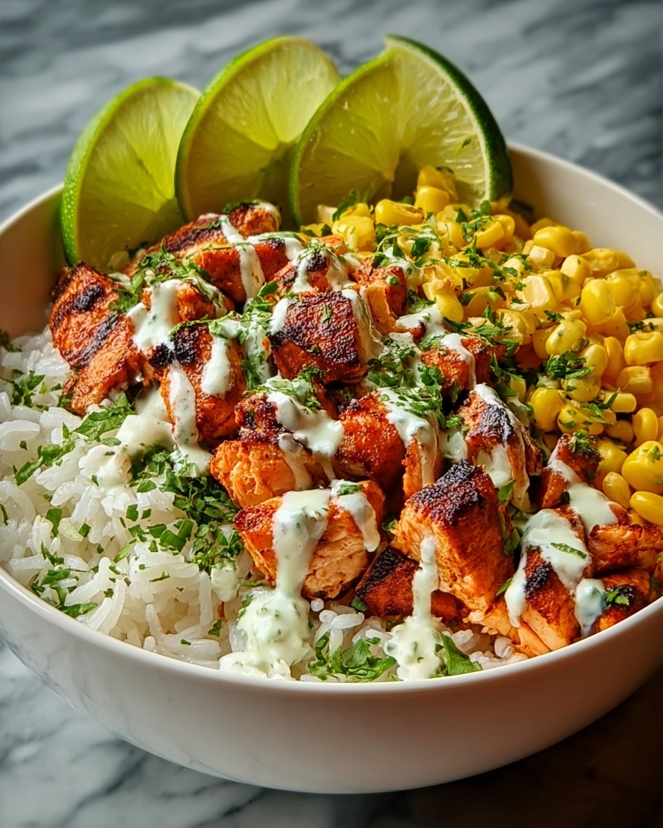 Street Corn Chicken Bowl Recipe - Recipe Image