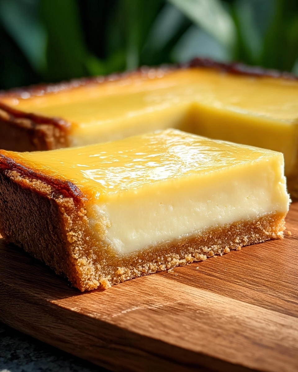 Italian Grandma’s Lemon Custard Cake Recipe - Recipe Image