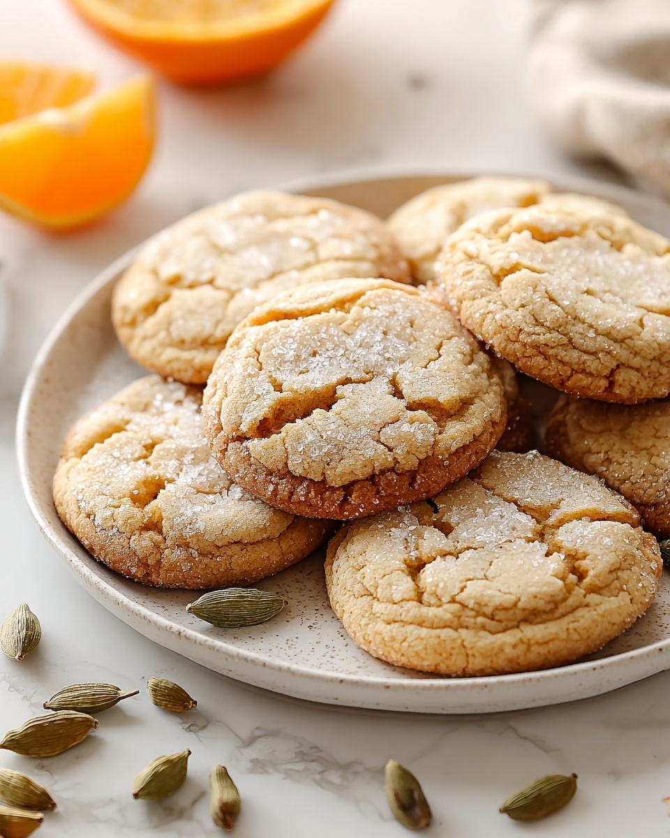Orange Cardamom Cookies Recipe - Recipe Image