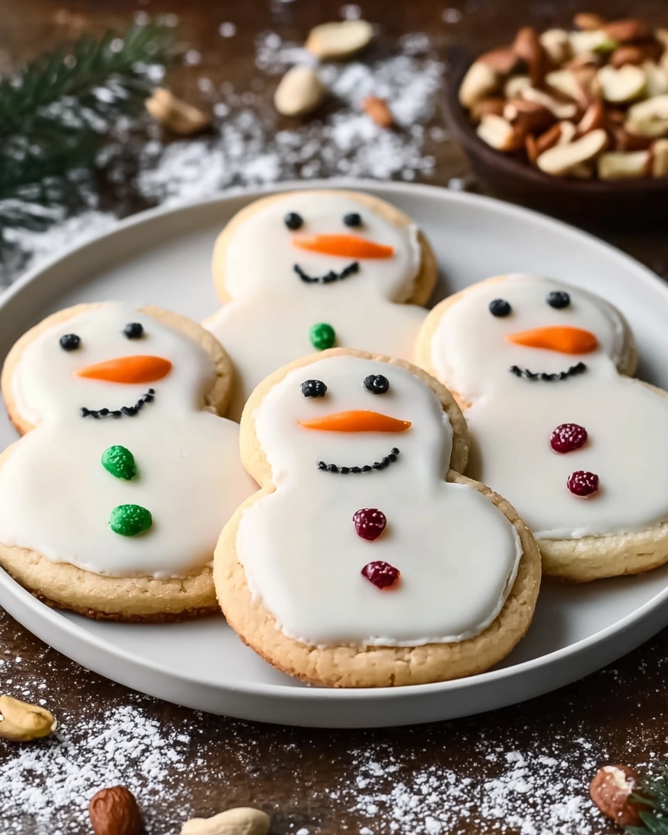 Melted Snowman Cookies Recipe - Recipe Image