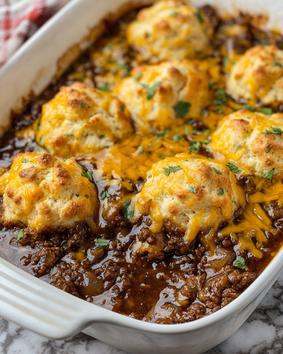 Sloppy Joe Bubble Up Casserole Recipe - Recipe Image