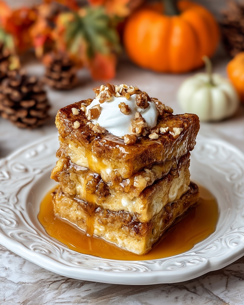 Pumpkin French Toast Casserole Recipe - Recipe Image