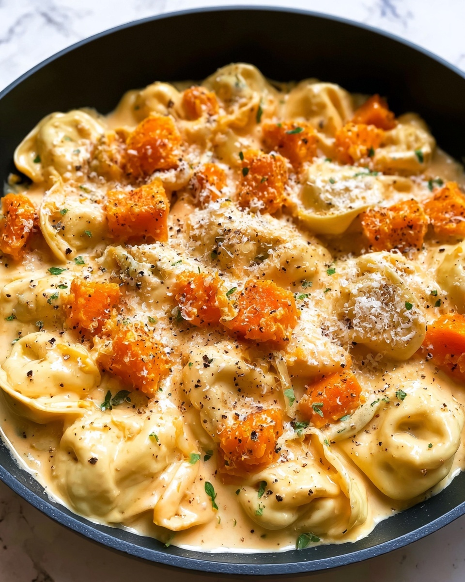 Buffalo Chicken Tortellini Alfredo Recipe - Recipe Image