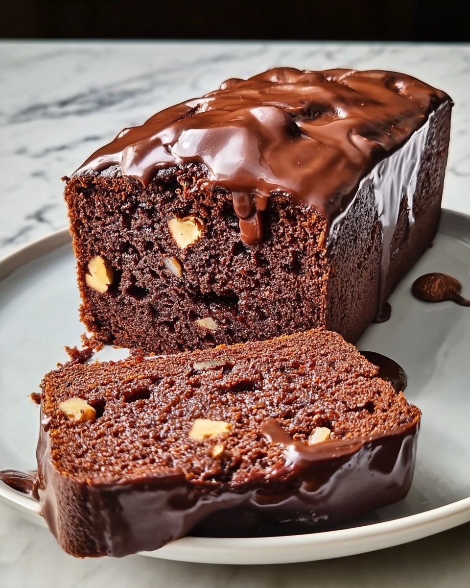 Hot Fudge Brownie Bread Recipe - Recipe Image