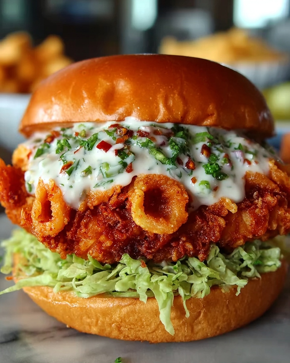 Crispy Buffalo Chicken Sandwich Recipe - Recipe Image
