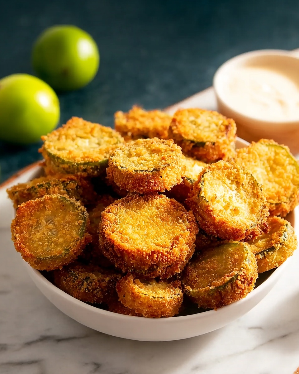 Irresistibly Crispy Fried Green Tomatoes Recipe - Recipe Image