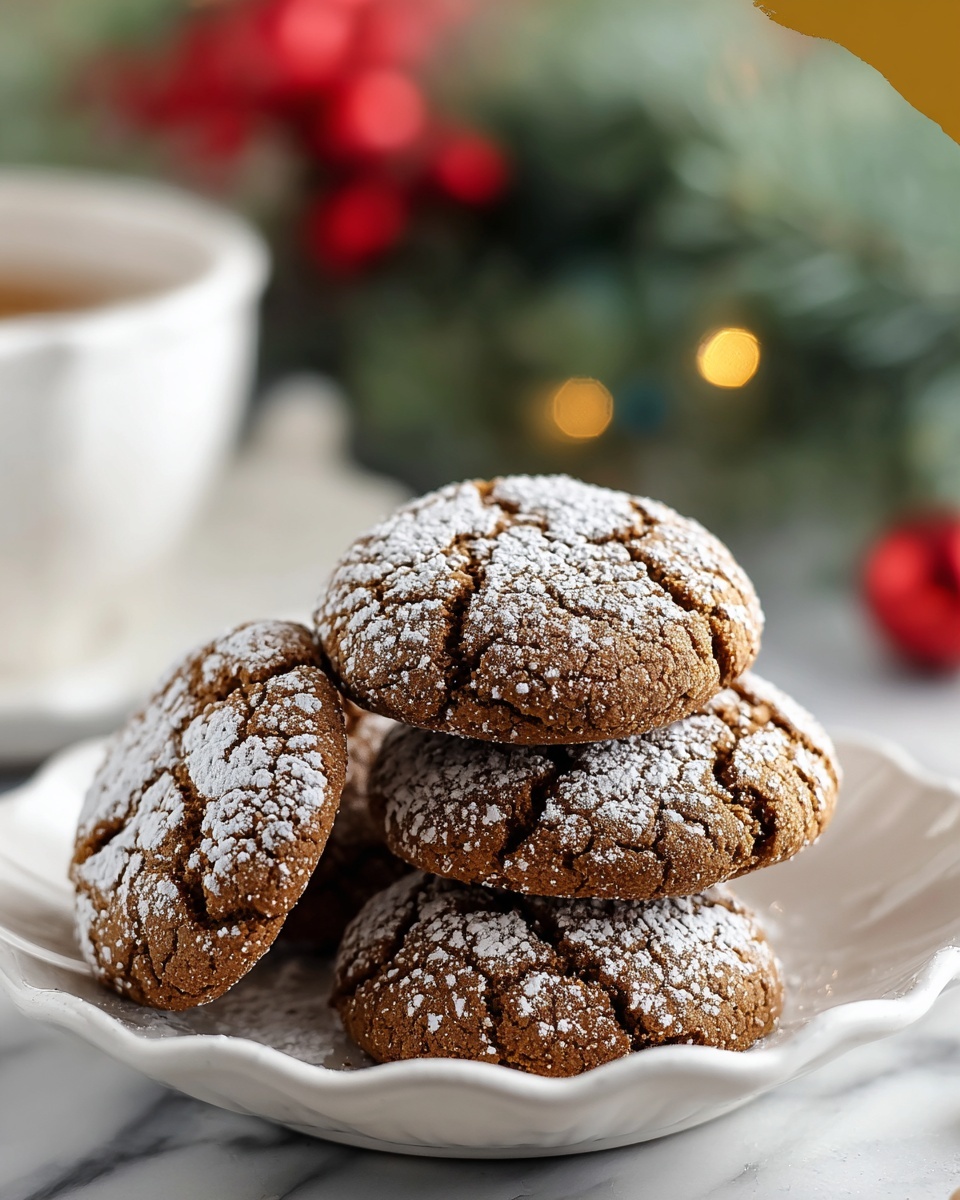 Soft Molasses Cookies Recipe - Recipe Image