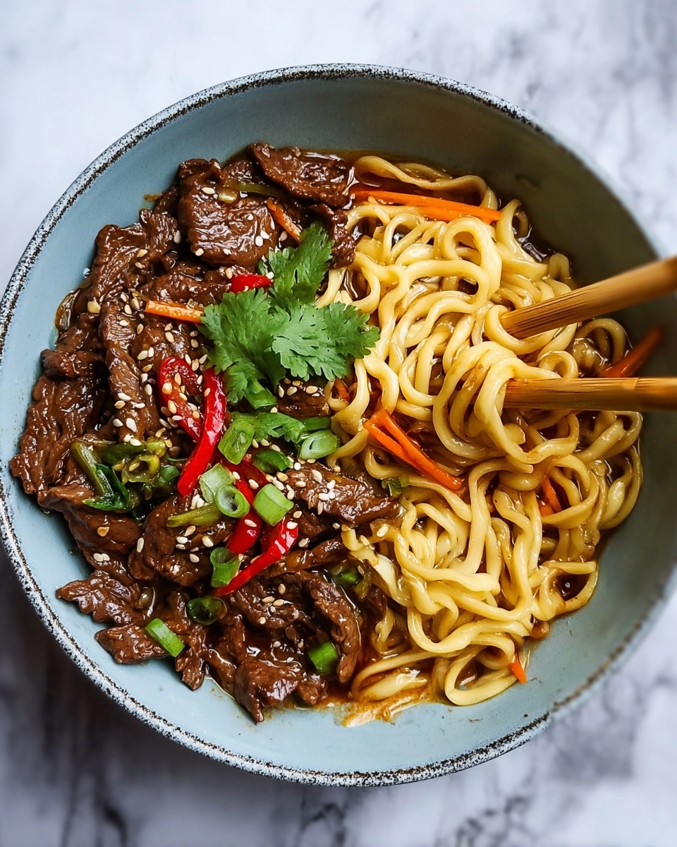 Hoisin Beef Noodles Recipe - Recipe Image
