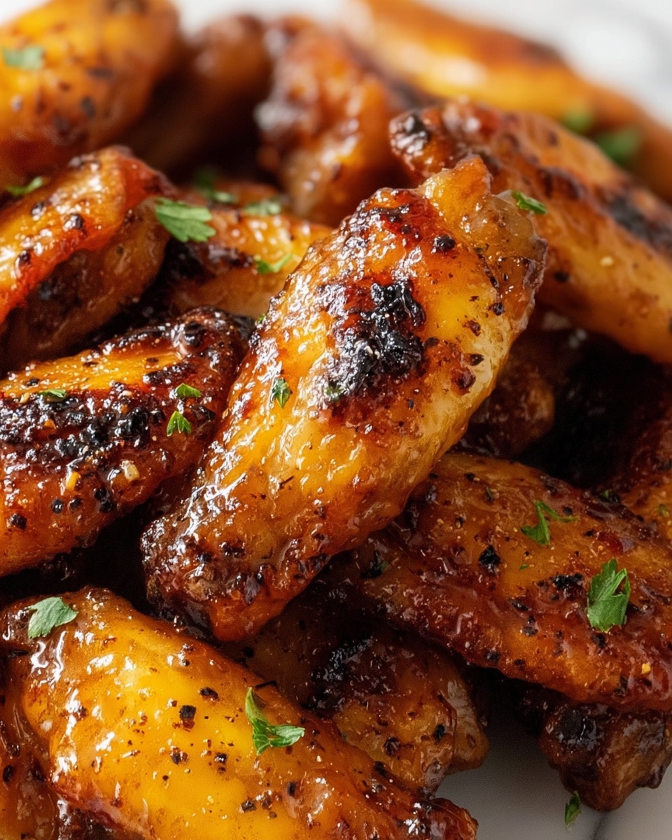 Honey Lemon Pepper Wings Recipe - Recipe Image