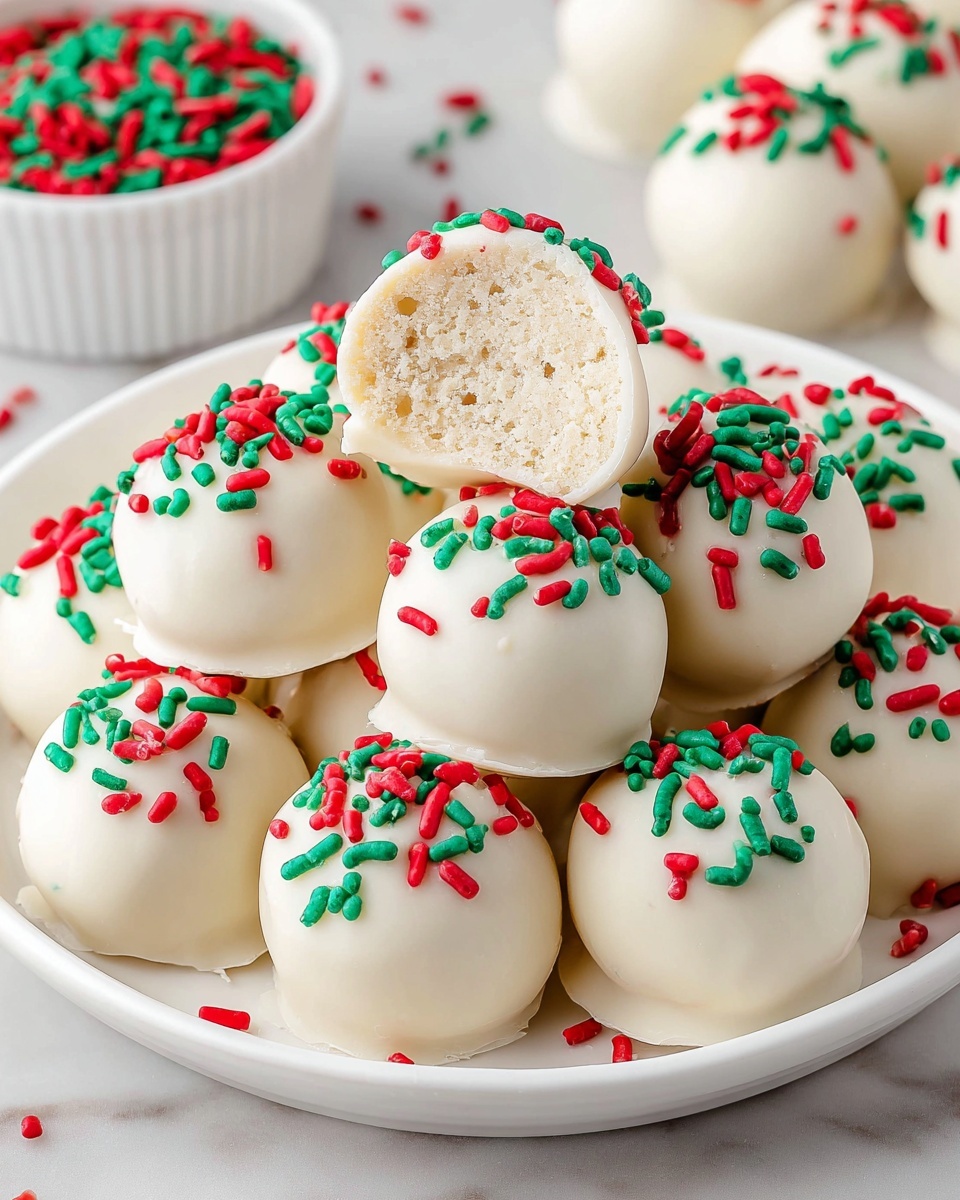 Sugar Cookie Truffles Recipe - Recipe Image