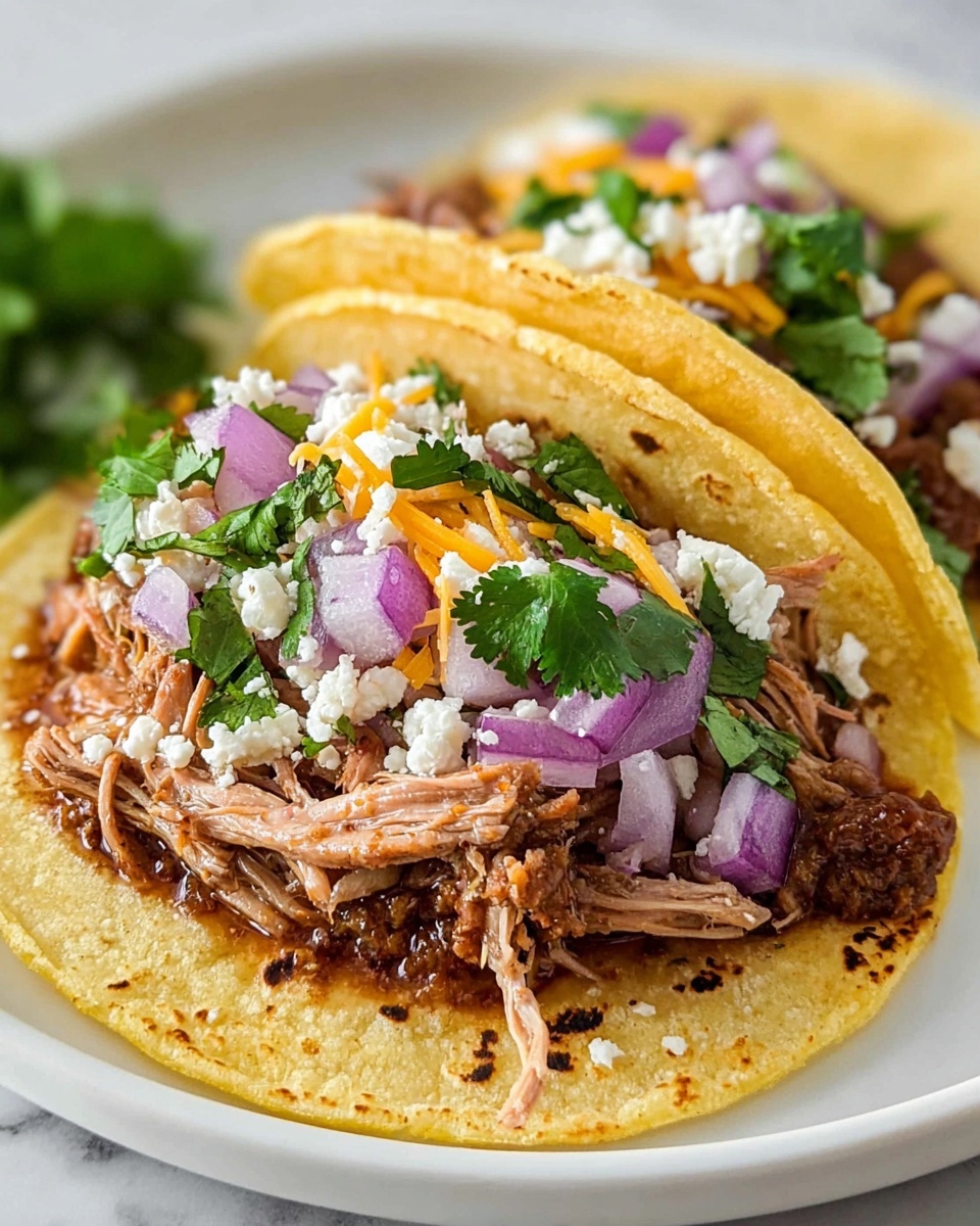Slow Cooker Shredded Beef Tacos Recipe - Recipe Image