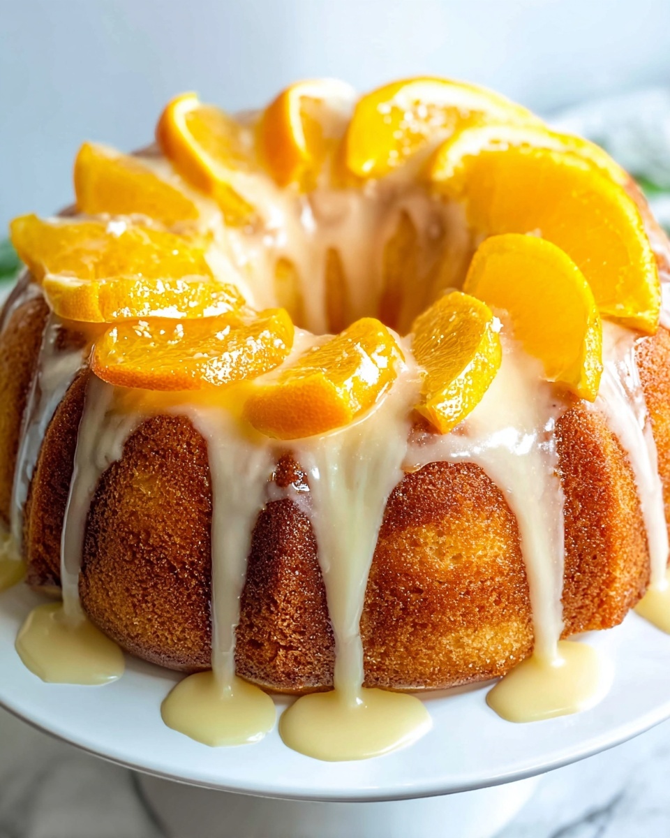 Peach Cobbler Pound Cake Recipe - Recipe Image