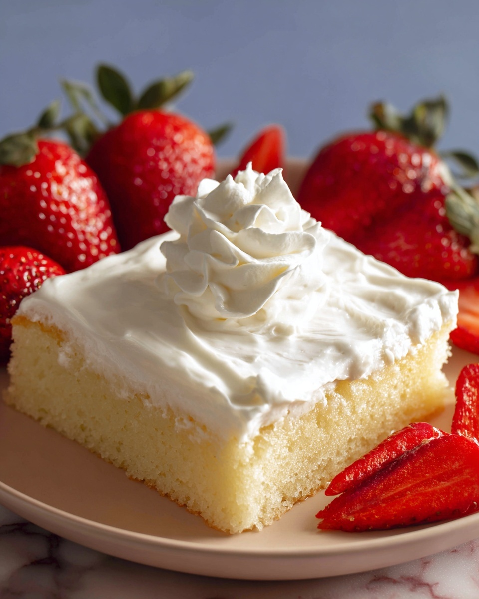 Semi-Homemade Tres Leches Cake Recipe - Recipe Image
