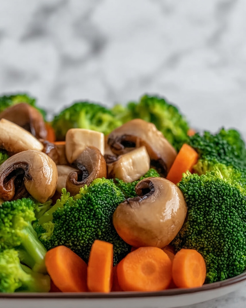 Broccoli, Carrot, and Mushroom Stir-Fry Recipe - Recipe Image