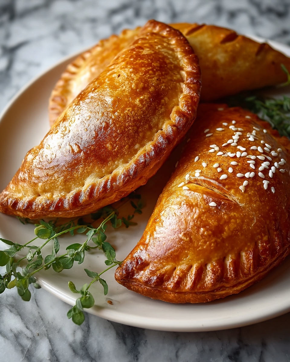 Warm Spiced Baked Pumpkin Pasties Recipe - Recipe Image