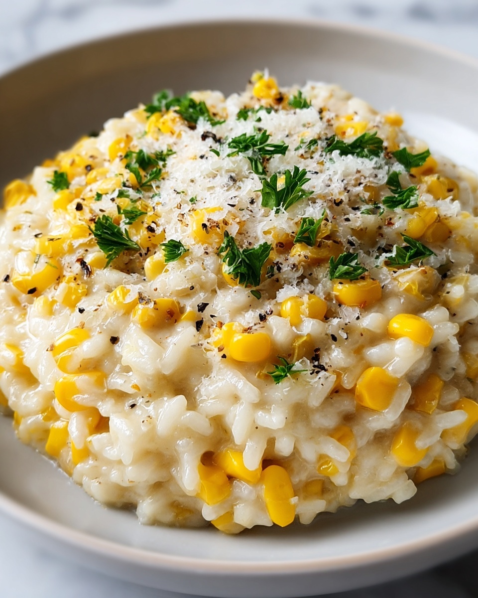 Sweet Corn Risotto Recipe - Recipe Image