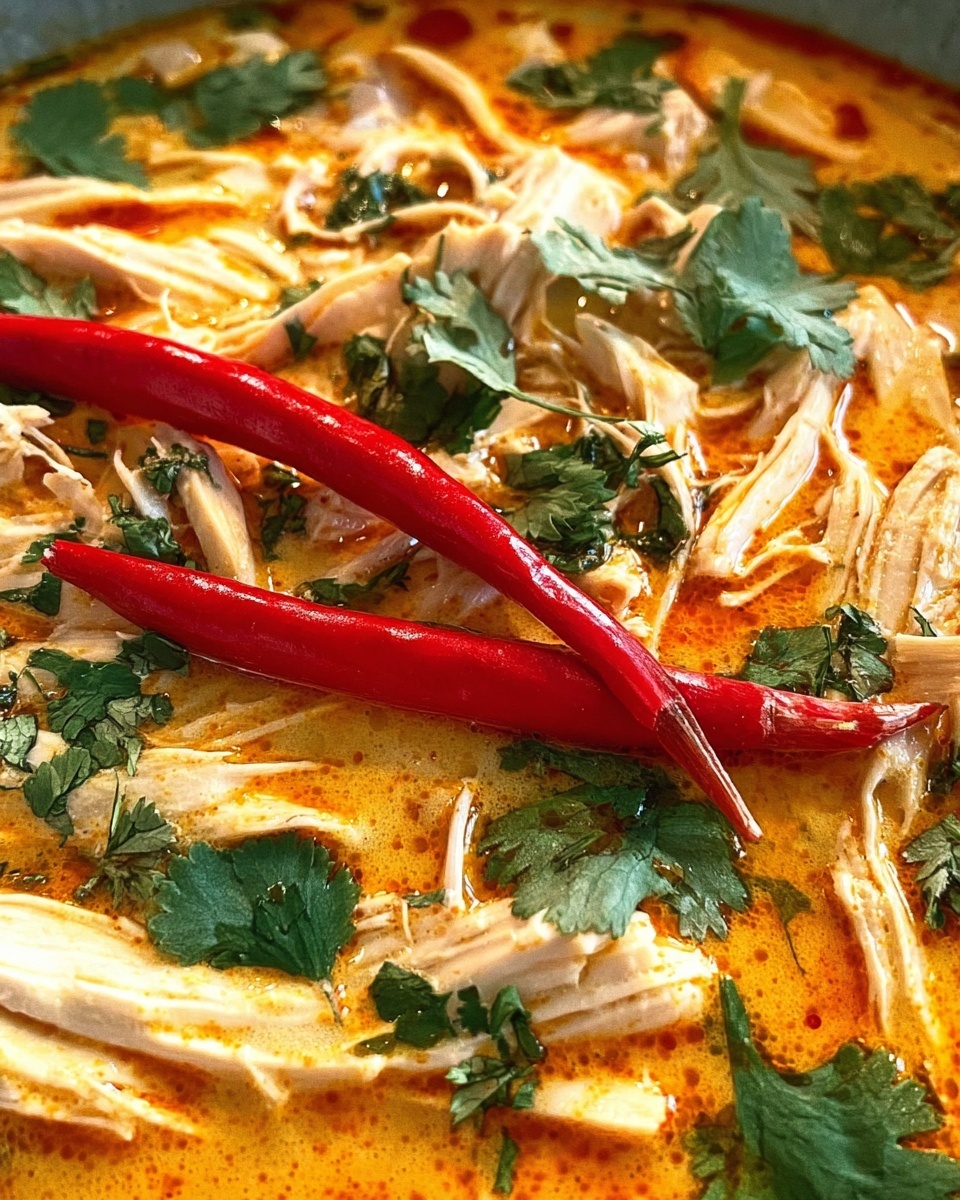 Thai Coconut Chicken Soup Recipe - Recipe Image