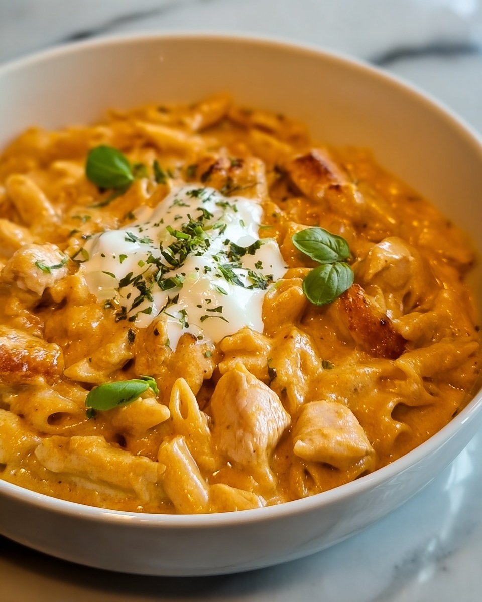 Cheesy Chicken Pasta Recipe - Recipe Image