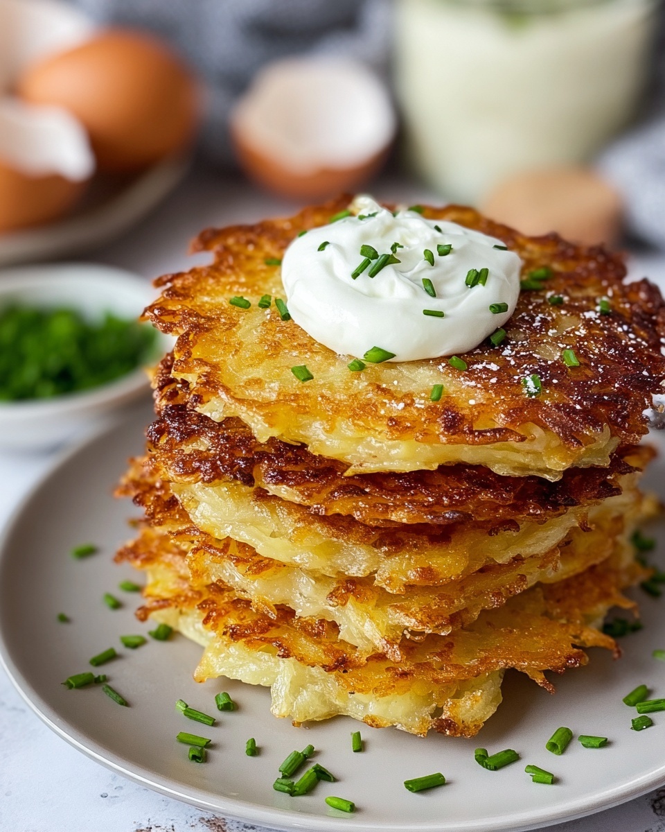 German Potato Pancakes (Kartoffelpuffer) Recipe - Recipe Image